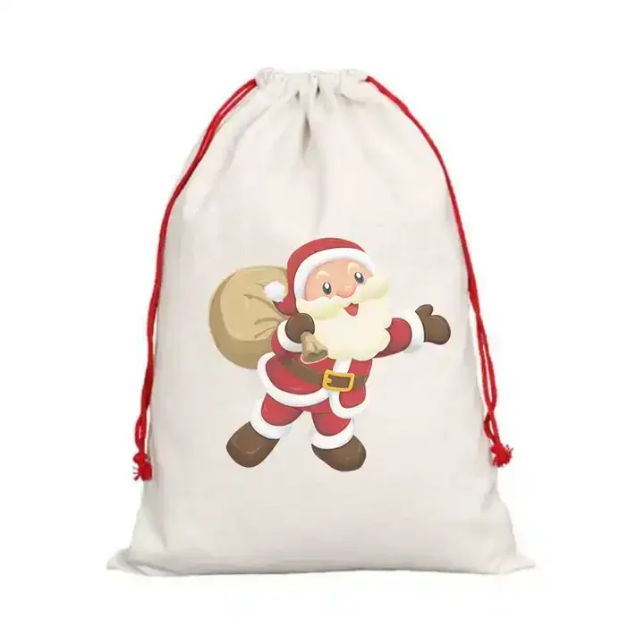 sacs-cadeaux-vierges-de-sublimation-avec-ficelle-rouge-proximite-de-noel-livraison-gratuite-39x27-cm-lot-de-10-pieces