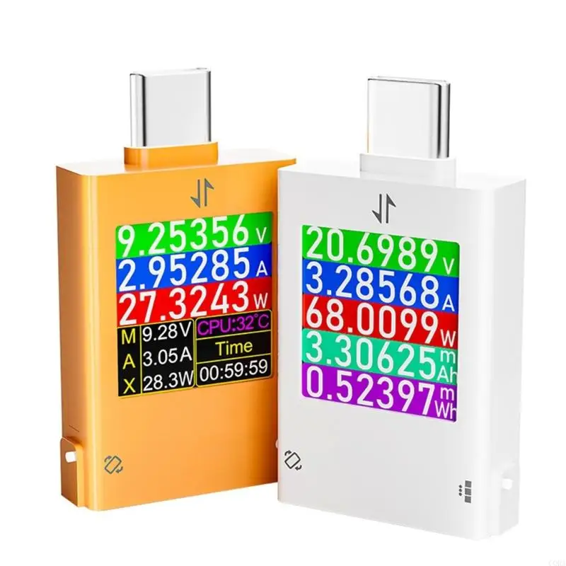 

CORA Essential USB Type C Voltages Current Analyzers LCD Screen Charging Monitor