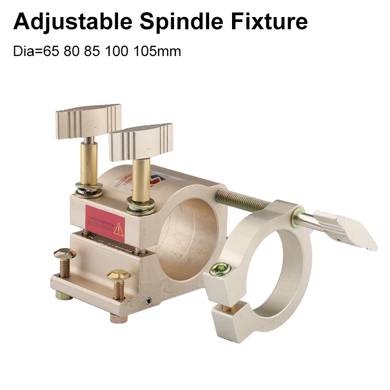 Spindle Motor Adjustable Fixture Dia=65 80 85 100 105mm Mounting Bracket Used For CNC Router Engraving Mounting Fixed Seat