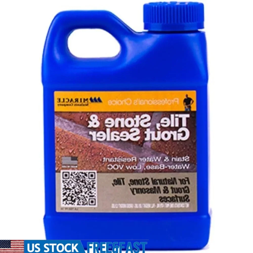 

Tile and Stone Sealer SCS Certified Indoor Advantage Weather Resistant Stain Resistant Grout Release Silicone Interior Exterior