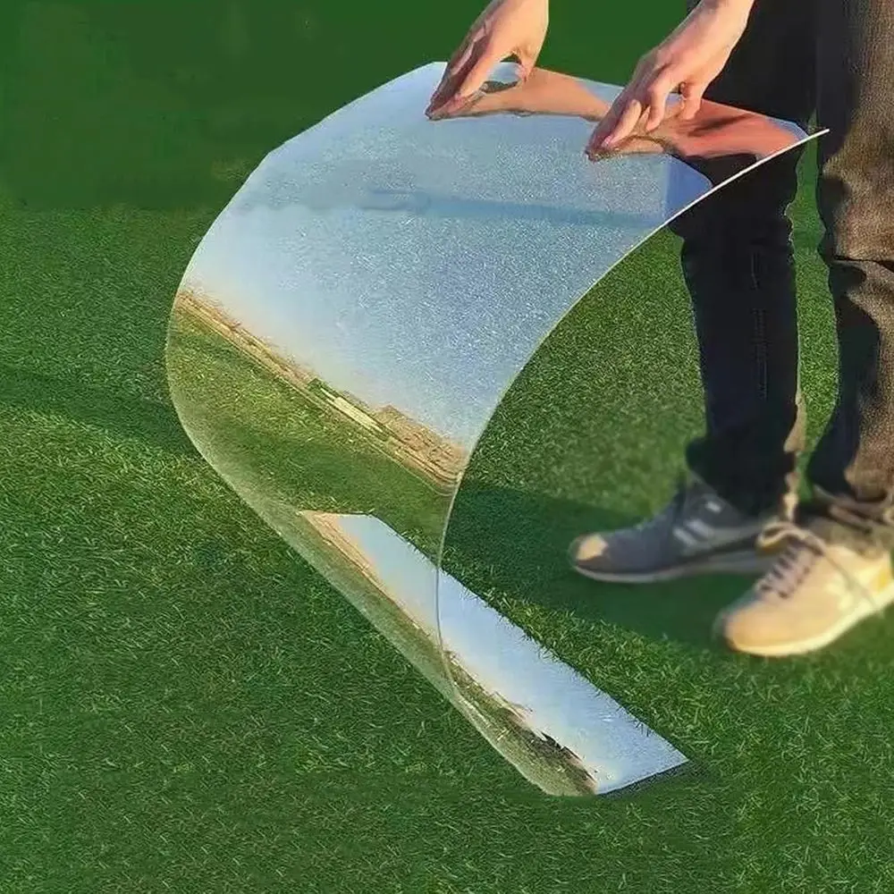 

Прозрачные поликарбонатные листы 0,8м x 8м для защиты от солнца и дождя на улице и в патио