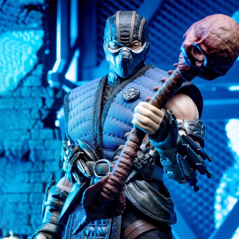 1/12 Фигурка Sub-Zero, оригинальная аниме-фигурка Mortal Kombat, игрушка Jm Zk001, классическая коллекция кукол Sub-Zeromodels, декоративная игрушка