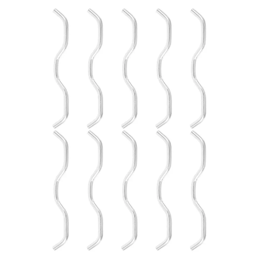 

10Pcs Trampoline Connector Set Heavy Duty Steel W Hooks Iron Rods Wire Replacement Parts Durable Safety Accessories