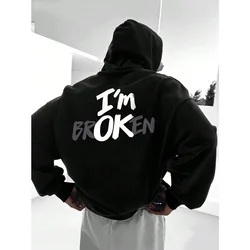 Im OK 2024 New Men's Hoodies Official-website Hip Hop Deadpool Harajuku Y2k Graphic Oversized Free Shipping Printed