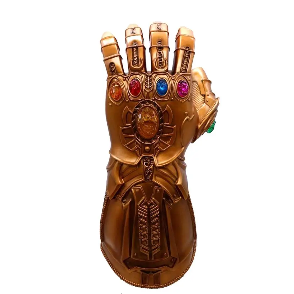 Halloween Cosplay Modell Leuchtender Handschuh Requisite Film-Modell Handschuh Abnehmbarer LED-Edelstein Rollenspiel-Geschenk Halloween Karneval Geschenk-Set – Detail 13