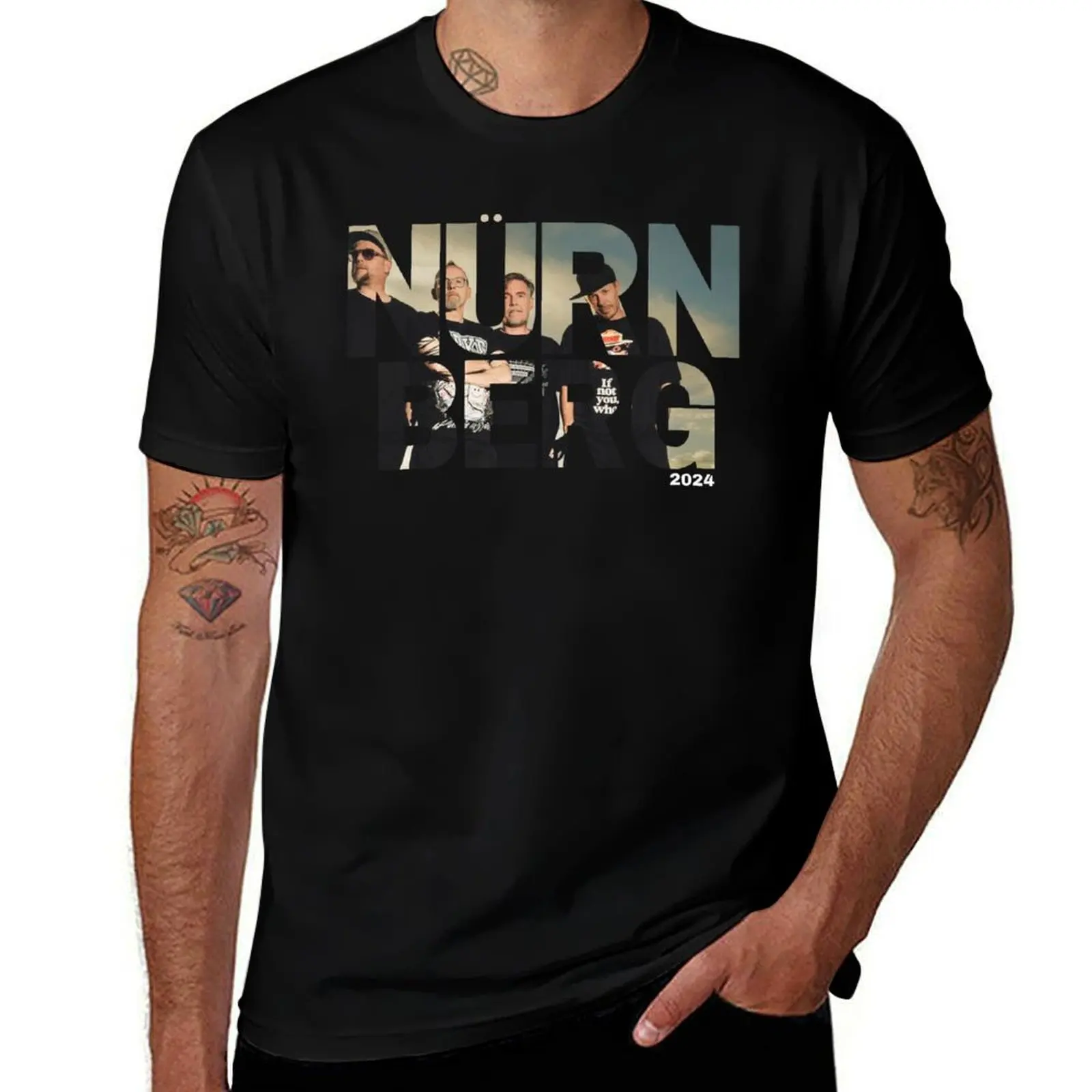 Die Fantastischen Vier Nürnberg 2024 T-Shirt Soft Durable Cotton T-Shirt