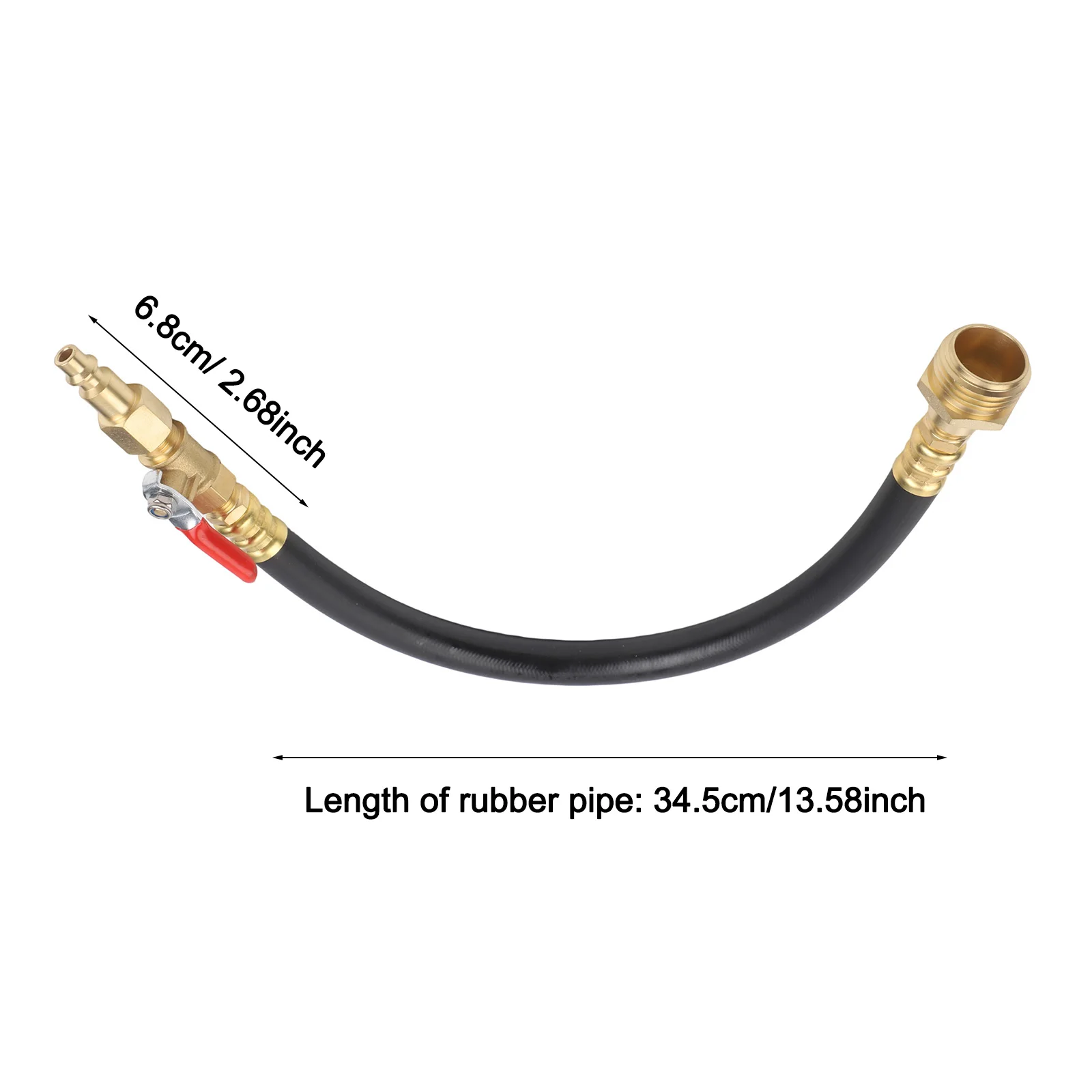 

3/8 RV For Winter Sprinkler Adapter Compatible with Various For Winter Sprinkler Systems for Campervan and RV Maintenance