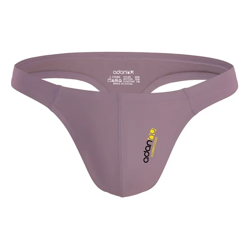 Men's low-waisted panties sexy solid color T-pants bikini Modale little triangle AD313 singlet