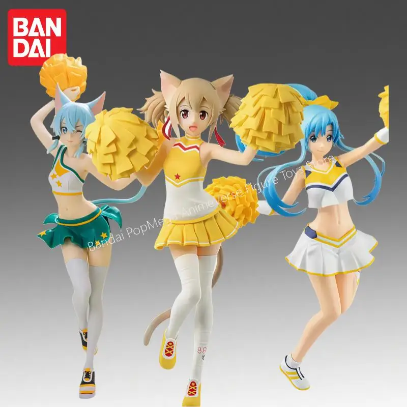 In Stock Bandai Original Banpresto Exq Sword Art Asada Shino Online Action Figure Model Doll Brand New Boxed Anime Characters view 2