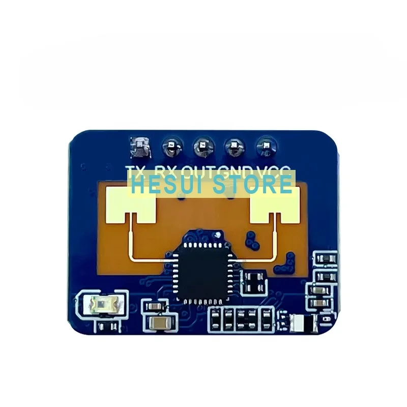 24G presence sensing radar LD2410C radar module Square package smart sensor with Bluetooth
