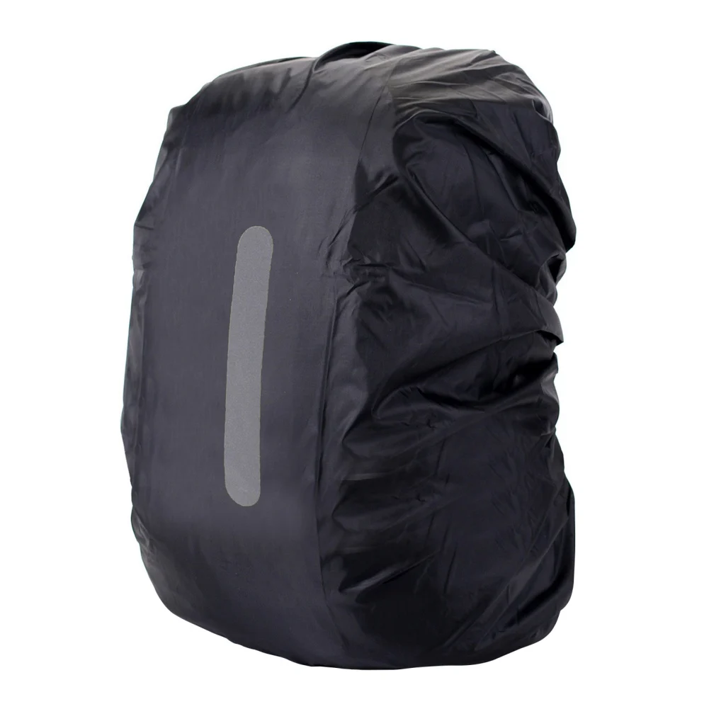 New Reflective Waterproof Backpack Rain Cover 30L-80L Outdoor Night Cycling Safety Light Raincover Case Bag Camping Hiking