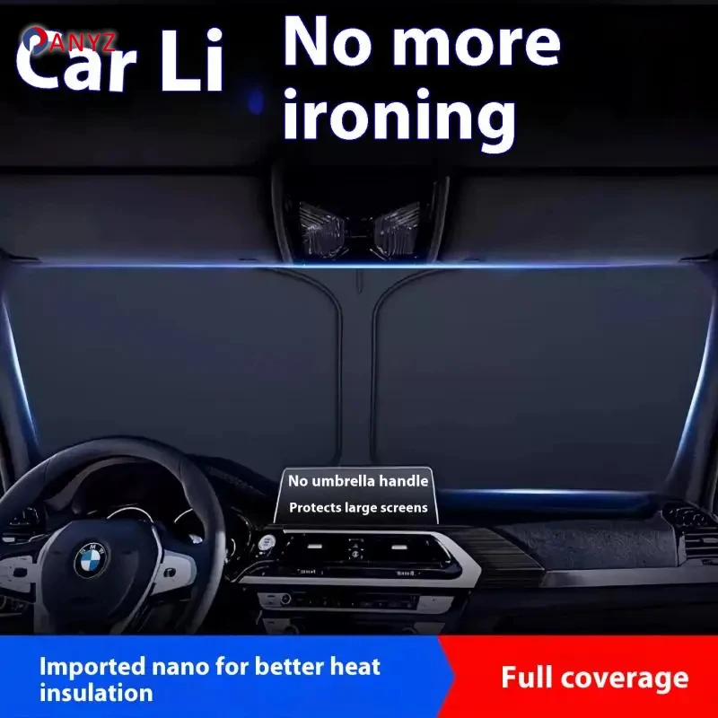Front Sunshade For Honda Accord 7 8 9 10th gen 2003 - 2022 Accessories Window Heat Insulation Sun Protection Part 2008 2014 2020 view 4
