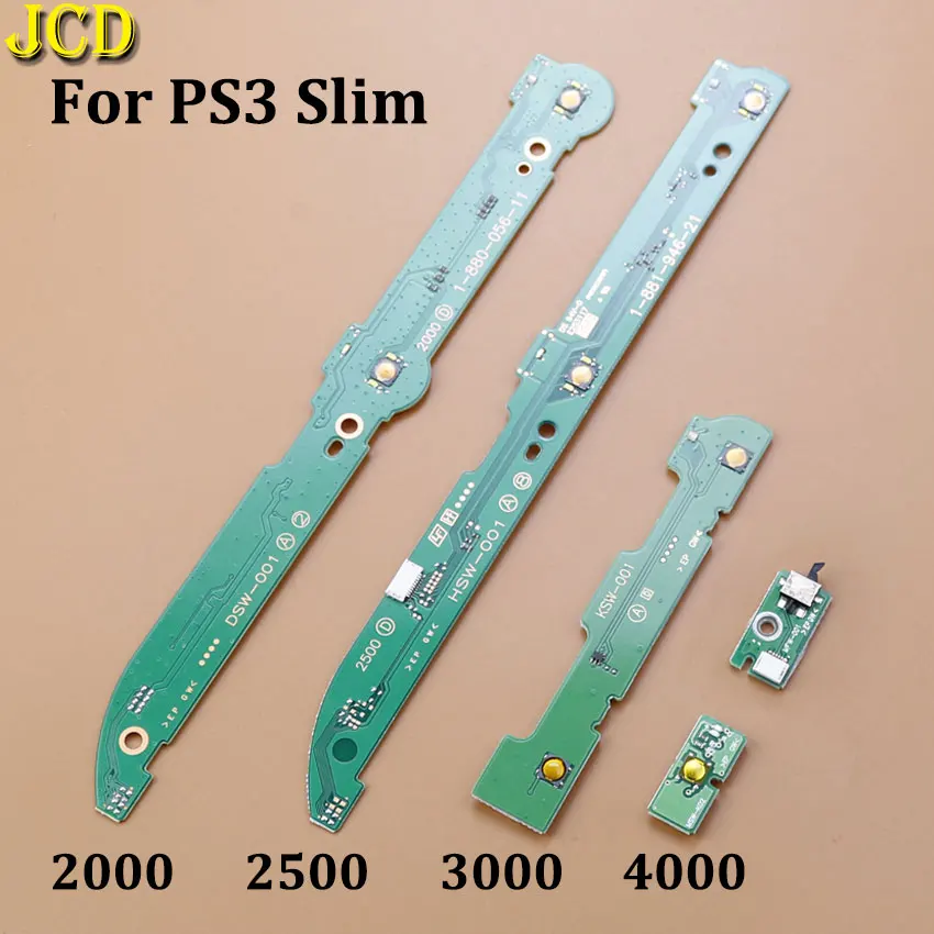 

JCD Power Switch Button Board For PS3 Slim 2000 2500 3000 Optical Drive Touch Switch For 4000