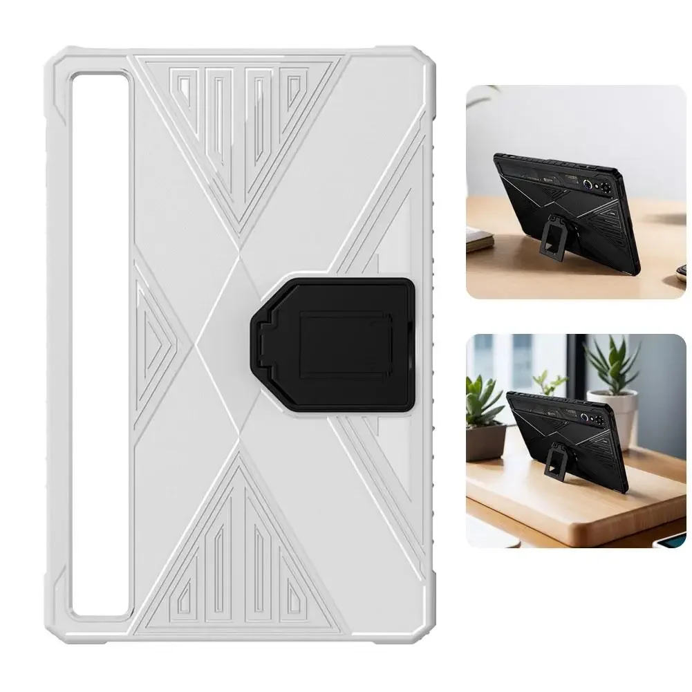 

Game Tablet Case for Nubia Red Magic 3 Pro with Bracket Protective Soft Shell Anti-drop TPU Back Cover Protect Sleeve Accessory