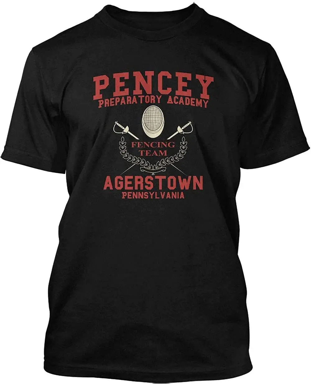 LIKA 2021 Vintage Pencey Agerstown Unisex Cotton Men Women T Shirt BlackGraphic Y2K High quality brandUnisex T-shirts for  Wo