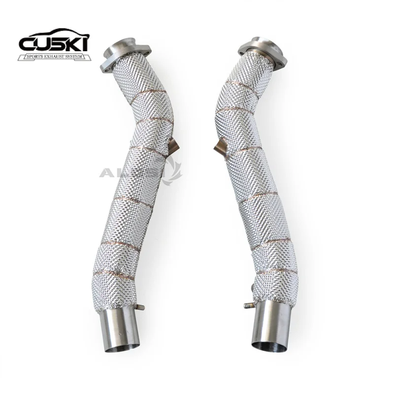 

Automotive Exhaust Modification suitable for Ferrari F360 4.3 1999-2005 with insulation downspout performance exhaust downspout
