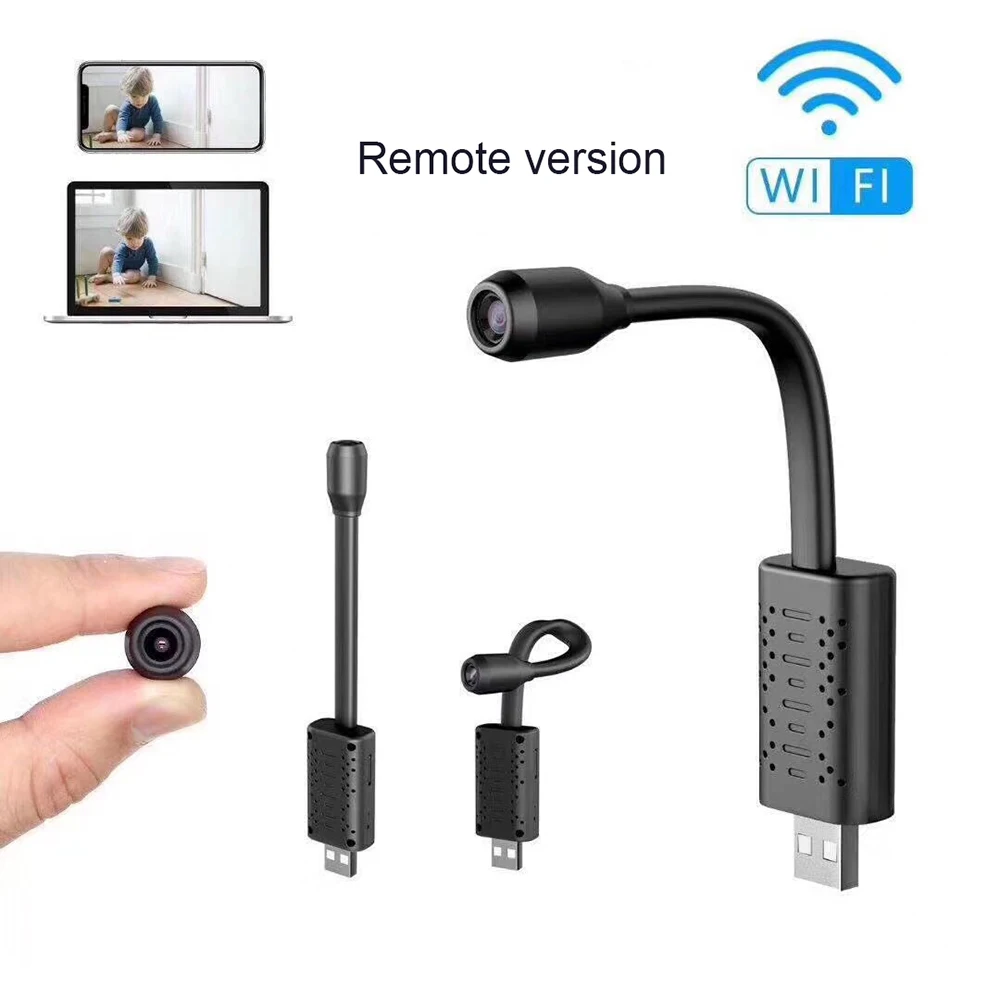 WiFi Cameras Smart Home With Night Vision Portable Remote Alarm Security Protection Mini USB Camera IP Video Surveillance Camera