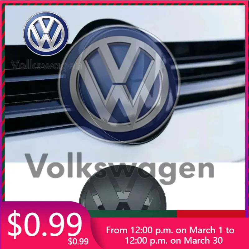 

Car Sticker For VW Volkswagen Golf MK6 MK7 MK7.5 MK8 2010-2024 Car Modification Logo Sticker Not Affect ACC Front Rear Emb