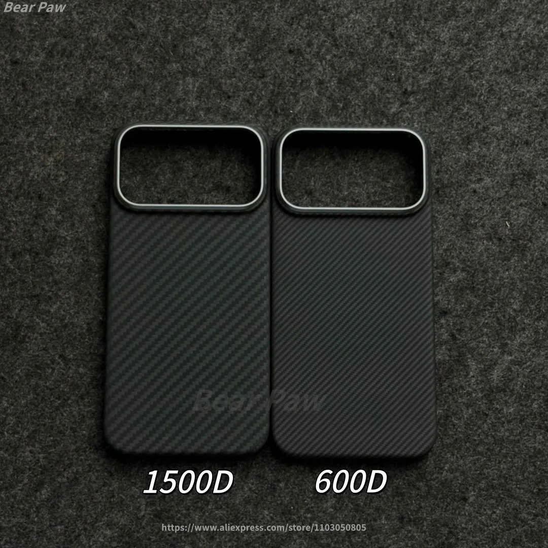 for magsafe Phone Cases for iPhone 17 Pro Max Aramid Carbon Fiber Cases for iPhone 17 Air/17 Pro Magnetic Carbon Fiber CaseCover