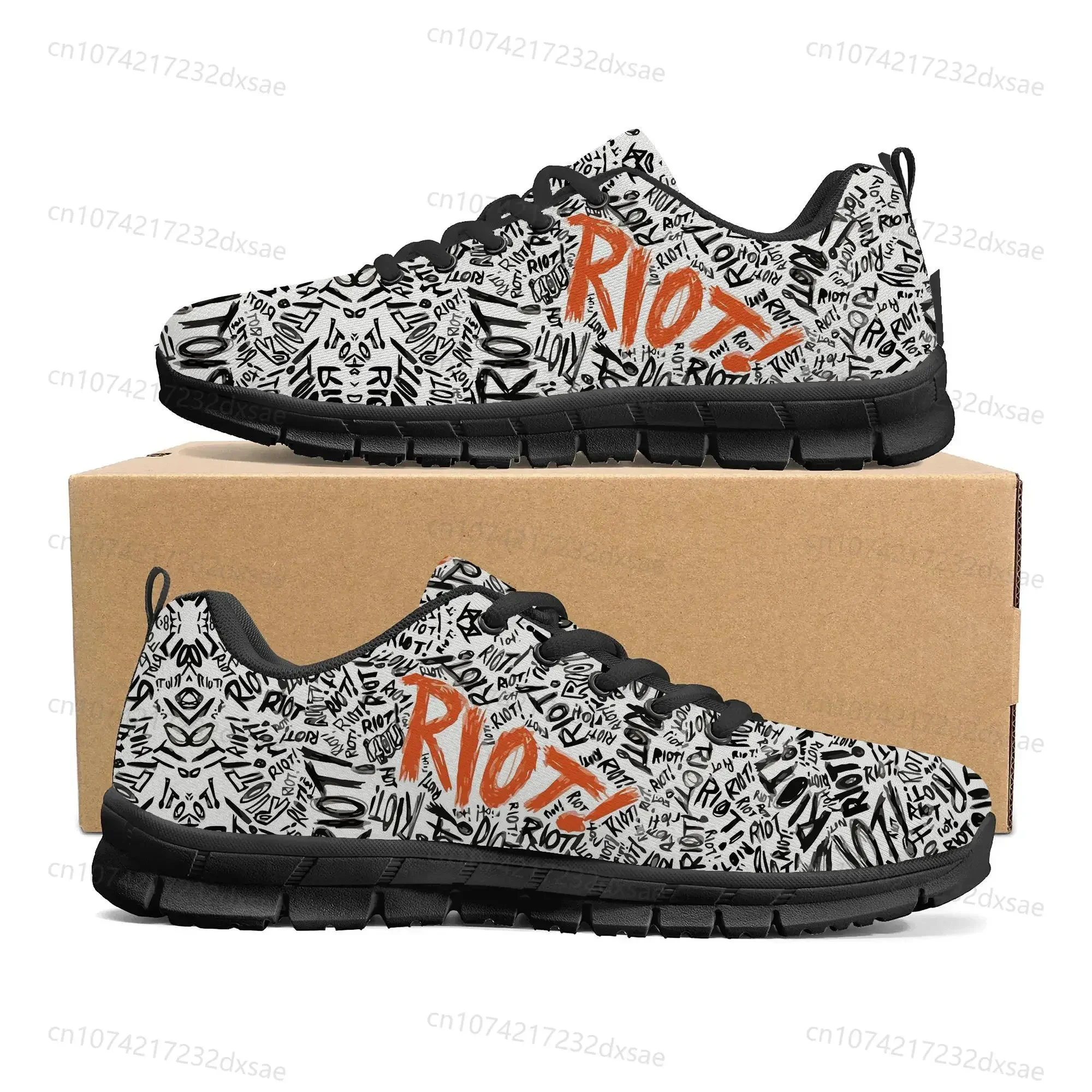 Paramore Rock Band Pop Sports Shoes Mens Womens Sneakers Casual Custom High Quality Couple Shoes