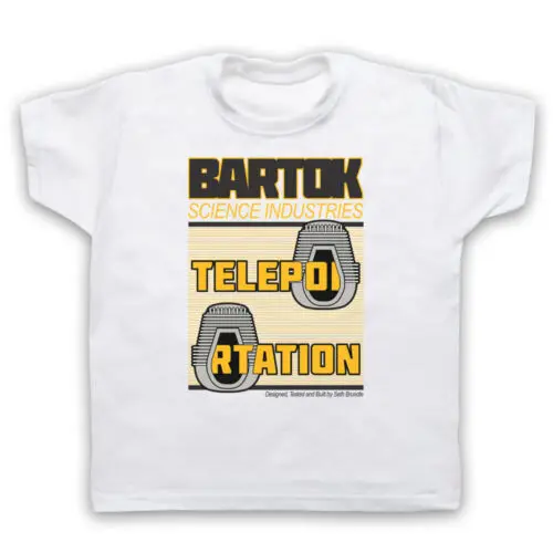 BARTOK SCIENCE TELEPORT UNOFFICIAL THE FLY SCI FI FILM WOMENS T-SHIRT