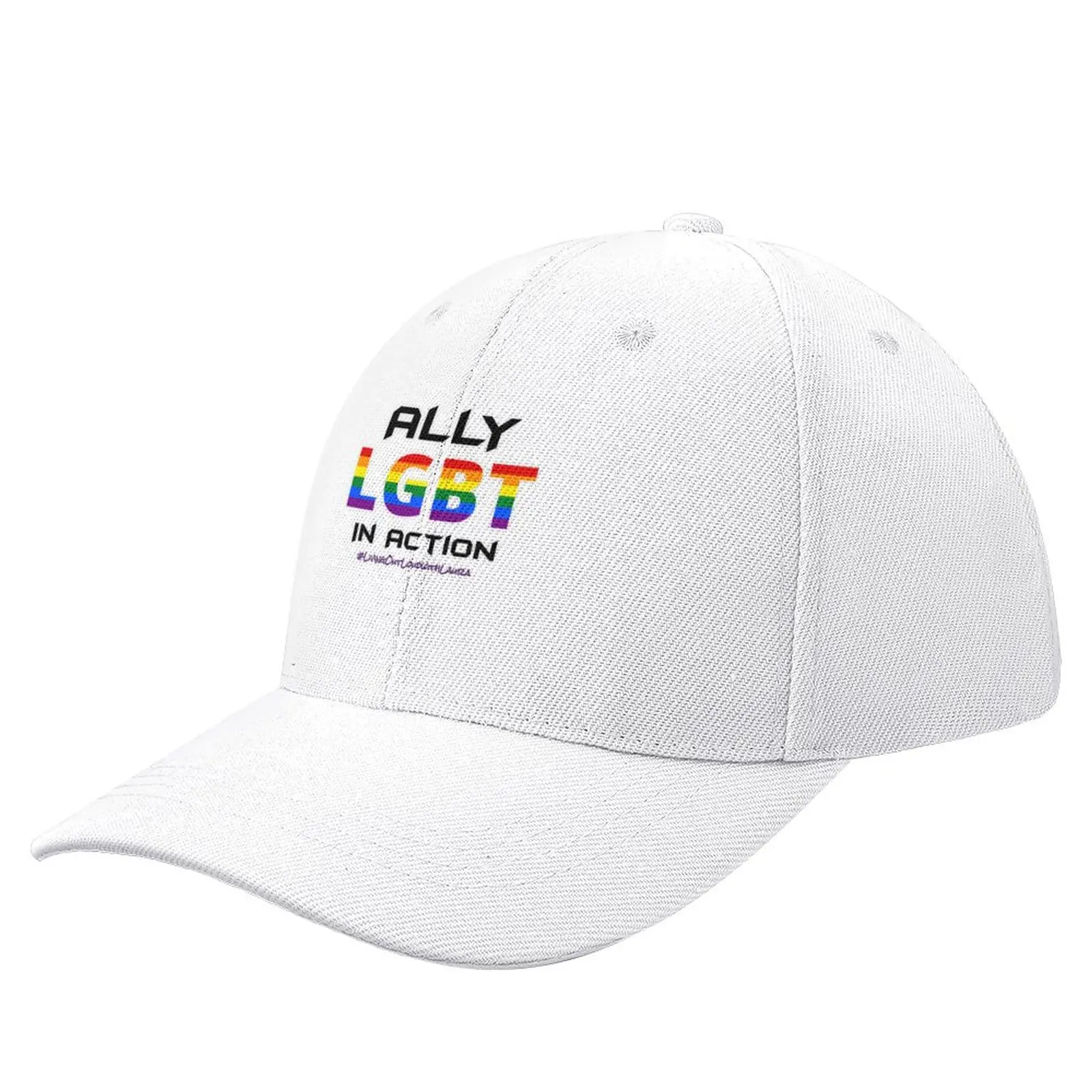 Gorra de béisbol LGBT Ally In Action para hombres y mujeres, sombrero de pesca, sombrero de cumpleaños y Navidad, gorra táctica militar, marca de lujo