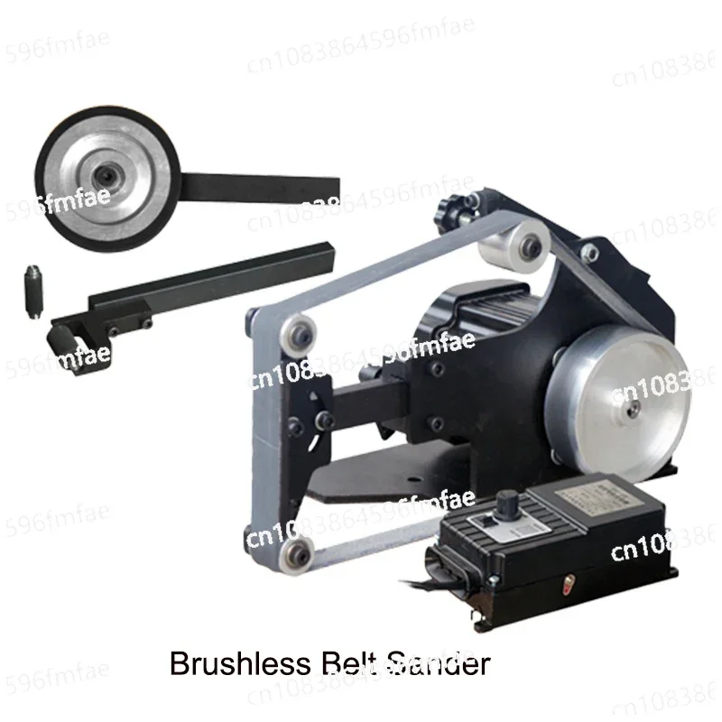 Brushless Belt Sander 800W Fixed Angle Sharpening Machine Abrasive Belt Polishing Cutting Machine SD-762WS