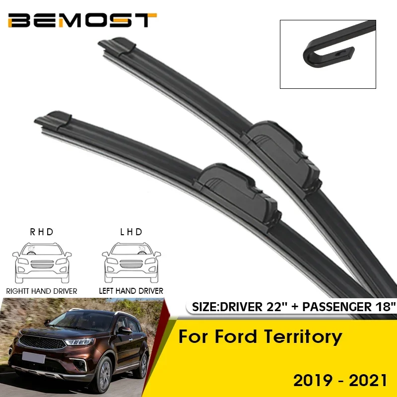 

Car Wiper Blades For Ford Territory 2019-2021 Windshield Windscreen Front Window Blades 22"+18" Car Accessories