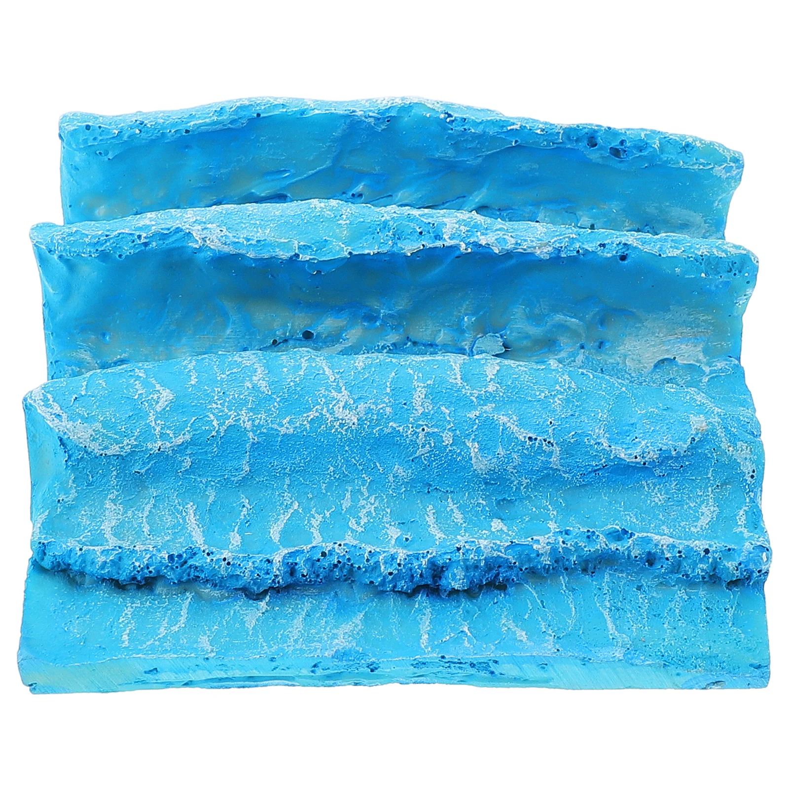 Exquisite Resin Ocean Wave Ornament Sand Table Landscape Decoration Micro Landscaping Desktop Ocean Wave Craft Miniature