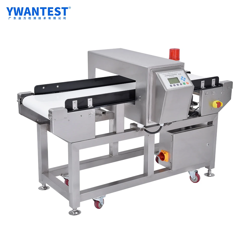 High sensitivity food metal detector 818 With Smart LCD Screen High Accuracy Food Conveyor Belt For Industry Food