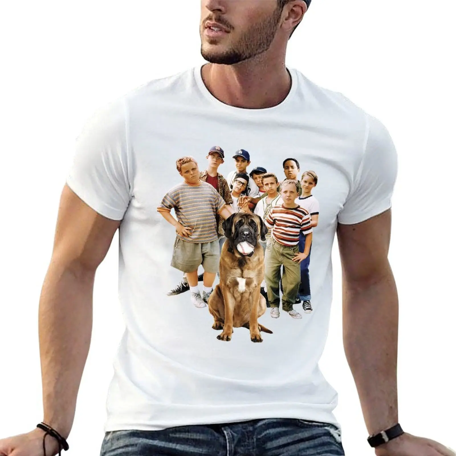 The Sandlot T-Shirt cotton tshirt 100% t shirt man cotton man t shirt graphic T-Shirt