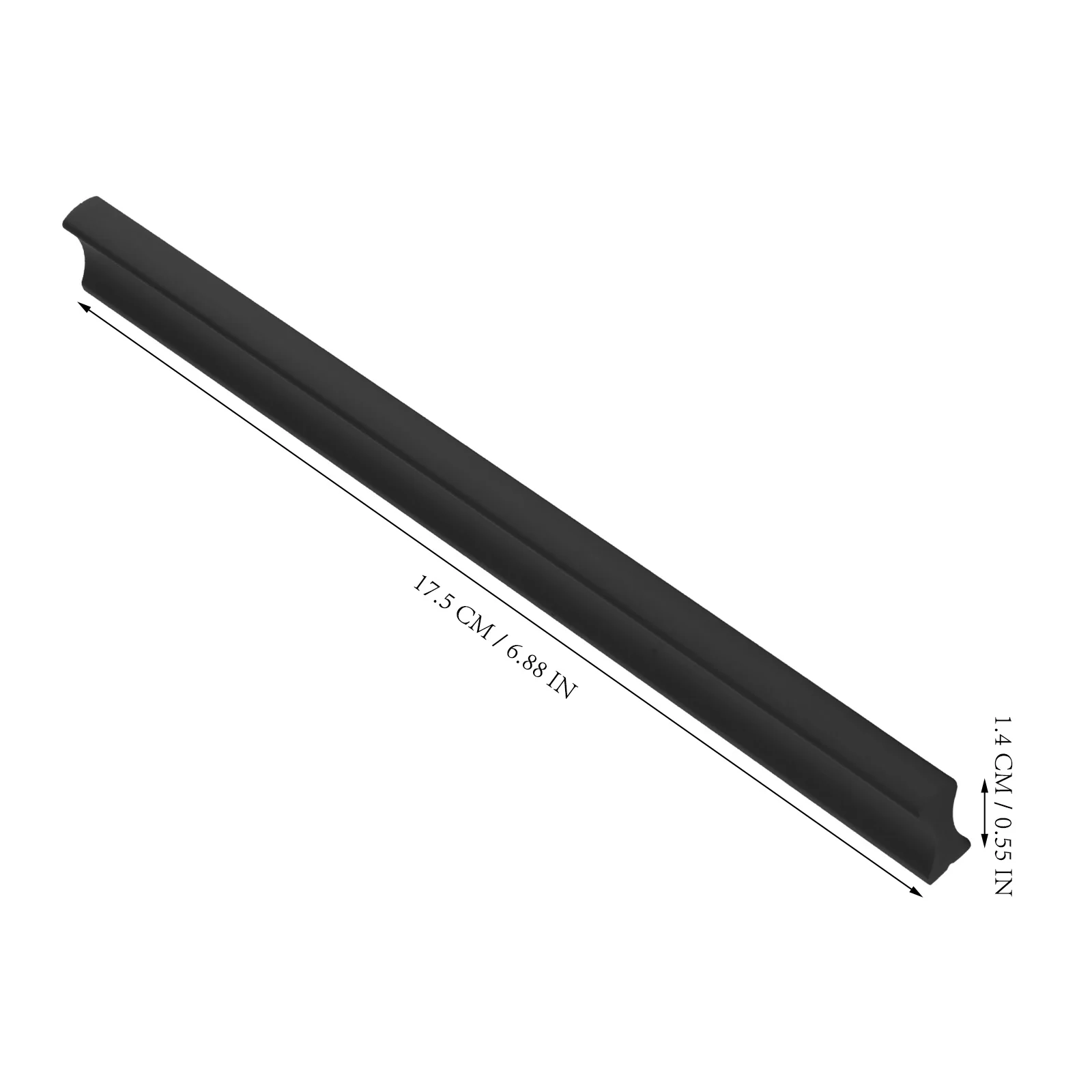 

4pcs Cabinet Handles Aluminum Alloy Modern Smooth For Kitchen Bathroom Drawer Pulls Replacement Cabinet Hardware Knobs Pulls