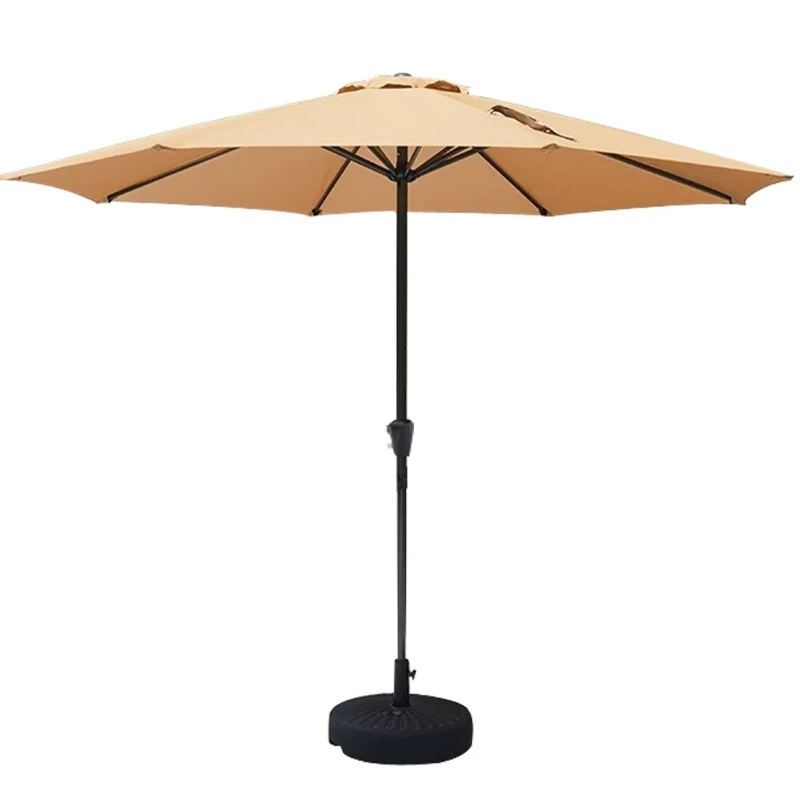 

Outdoor Parasol Open-air Courtyard Umbrella Garden Cafe Villa Leisure Outdoor Balcony Household Swing Central Pillar