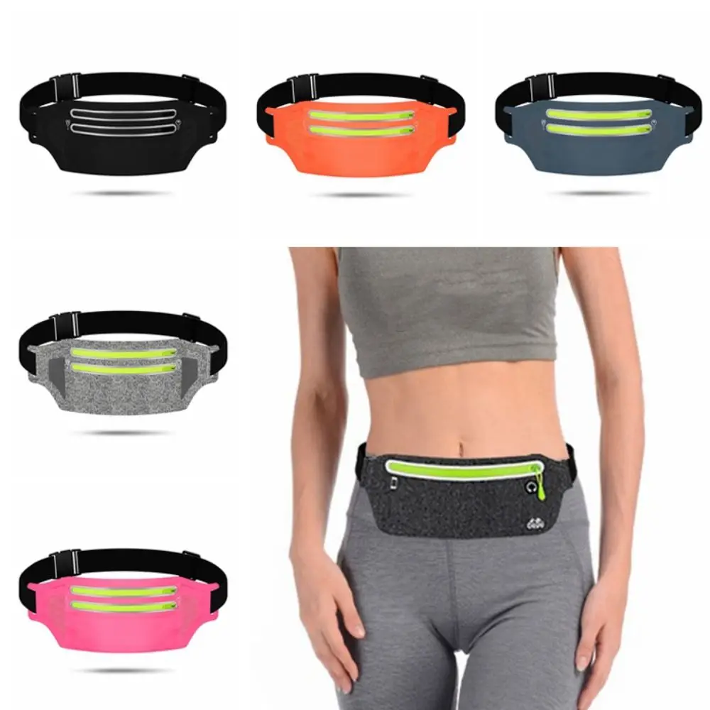

Ultra-Thin Sports Waist Bag Close Fitting Multifunctional Running Phone Bag Breathable Lightweight Sports Phone Bag Men Women