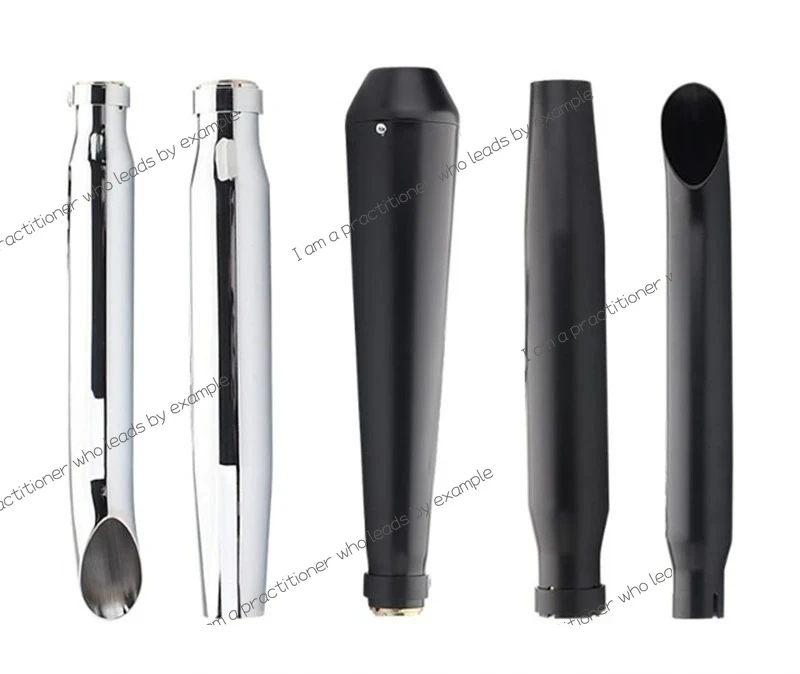 

Motorcycle antique paint suitable for Harley exhaust pipe cruise plating retro straight back pressure