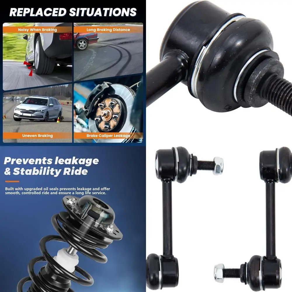 

Rear Struts Assembly Sway Bars Links Kit Compatible for 1993-2002 Toyota Corolla 1998-2002 Chevy Prizm 1993-1997 Geo Prizm 17195