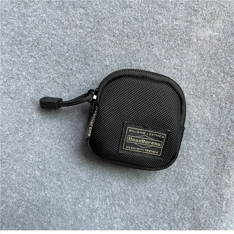 2023 New Zipper Coin Purse Mini Earphones Wallet Bag Key Credit Card Holder Pouch Outdoor Casual Belt Bag
