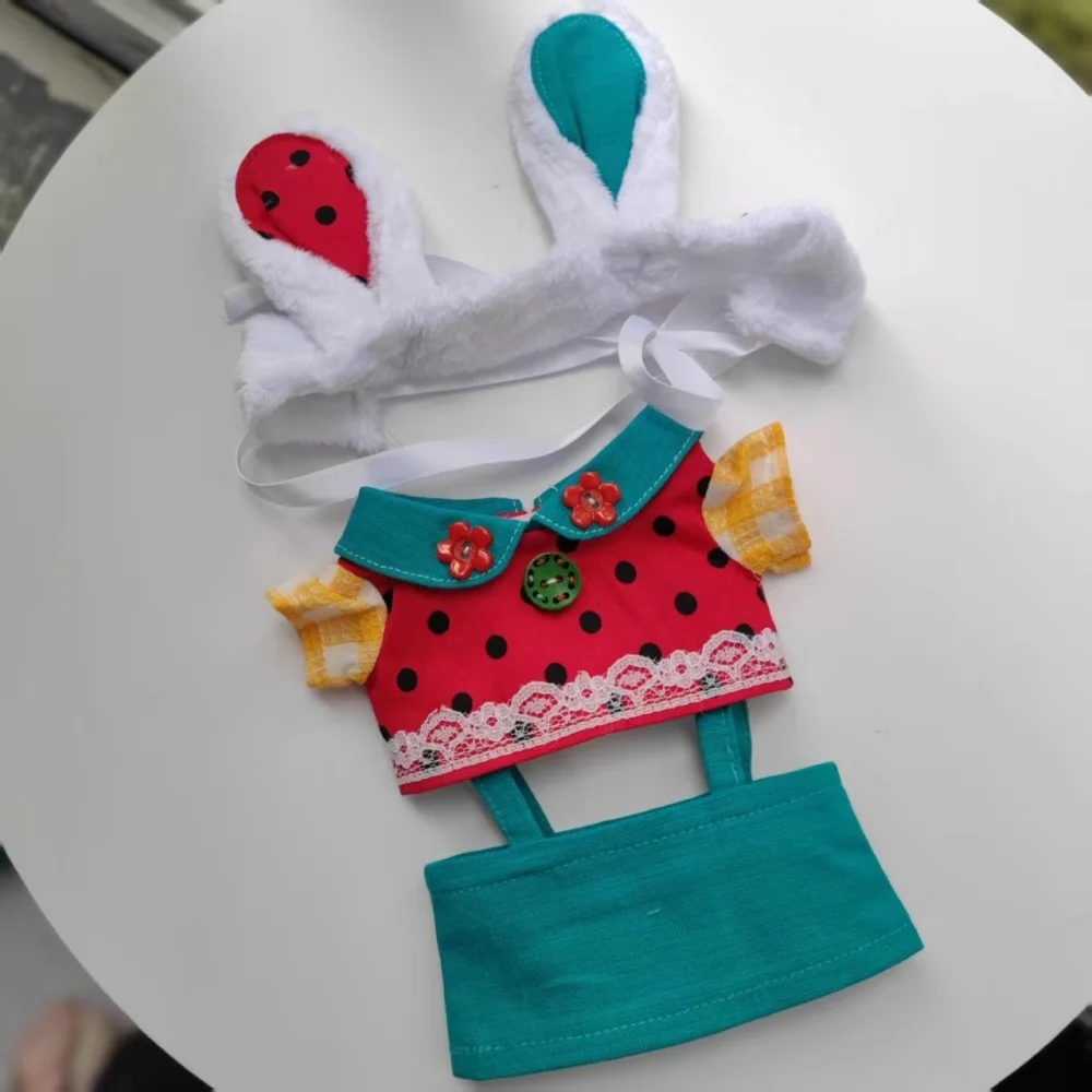 Wang yibo ídolo estrela melancia terno para 20cm boneca brinquedo roupas vestir-se cosplay original mdzs g