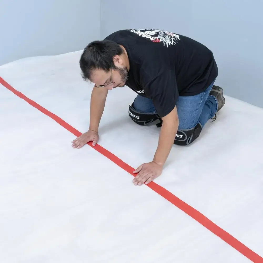 Foam Underlayment 400 sq. ft. Roll 48" x 100' Laminate & Engineered Wood Flooring Installation Comfort Cushioning Imperfections