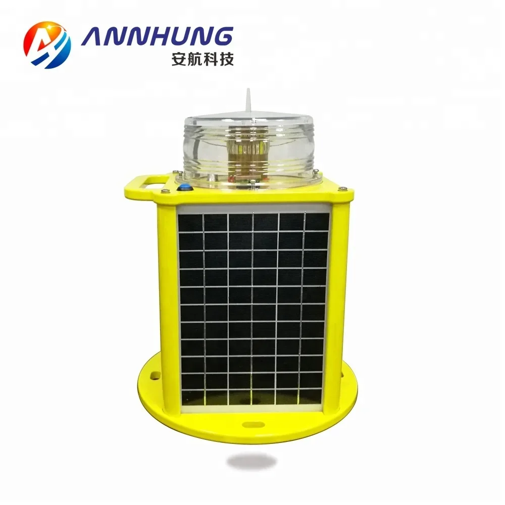 GPS AIS and Remote Control Marine Solar Navigation Light Solar Rechargeable LED Light Beacon Emergency Flashing Light