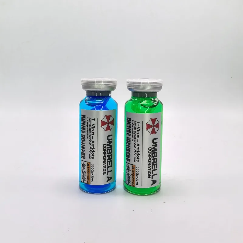 โมเดลขวดตัวอย่างไวรัส T จากเรซิเดนต์อีวิล งานแฮนด์เมด ของสะสม ของเล่น ของขวัญ ฟิกเกอร์แอคชั่น