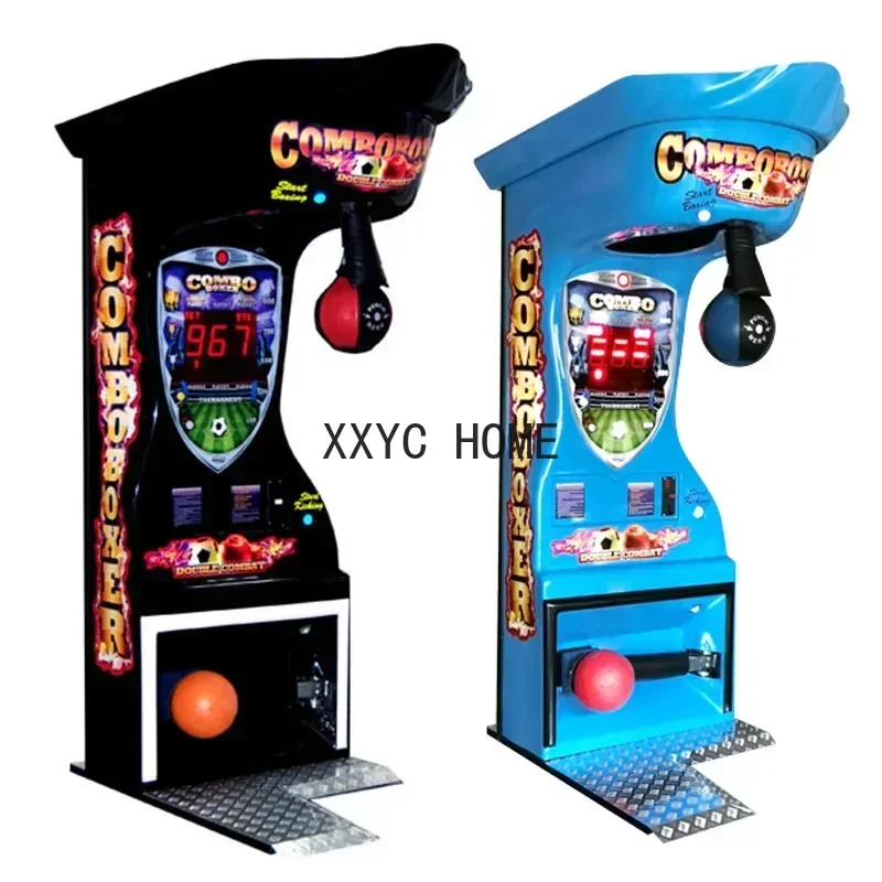 Punching, Kicking, Boxing Force Tester Coin Release Entertainment Game Machine Strength Test