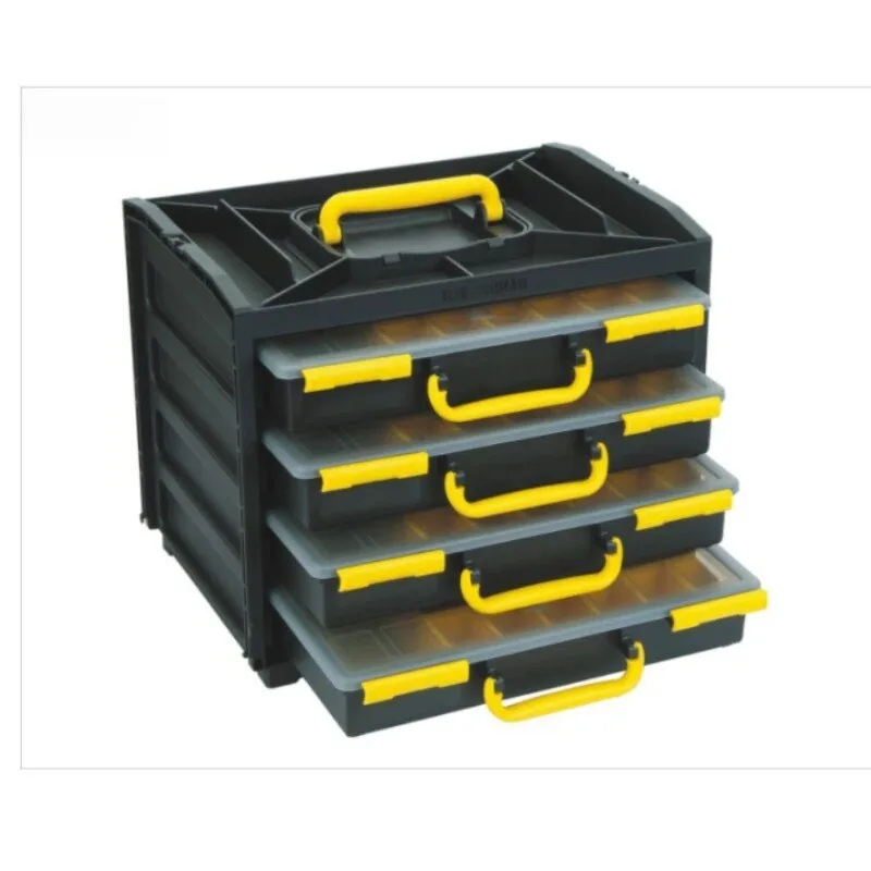 Multi Grid Detachable Hardware Organizer Box Auto Repair Electrical Screw Component Storage Container