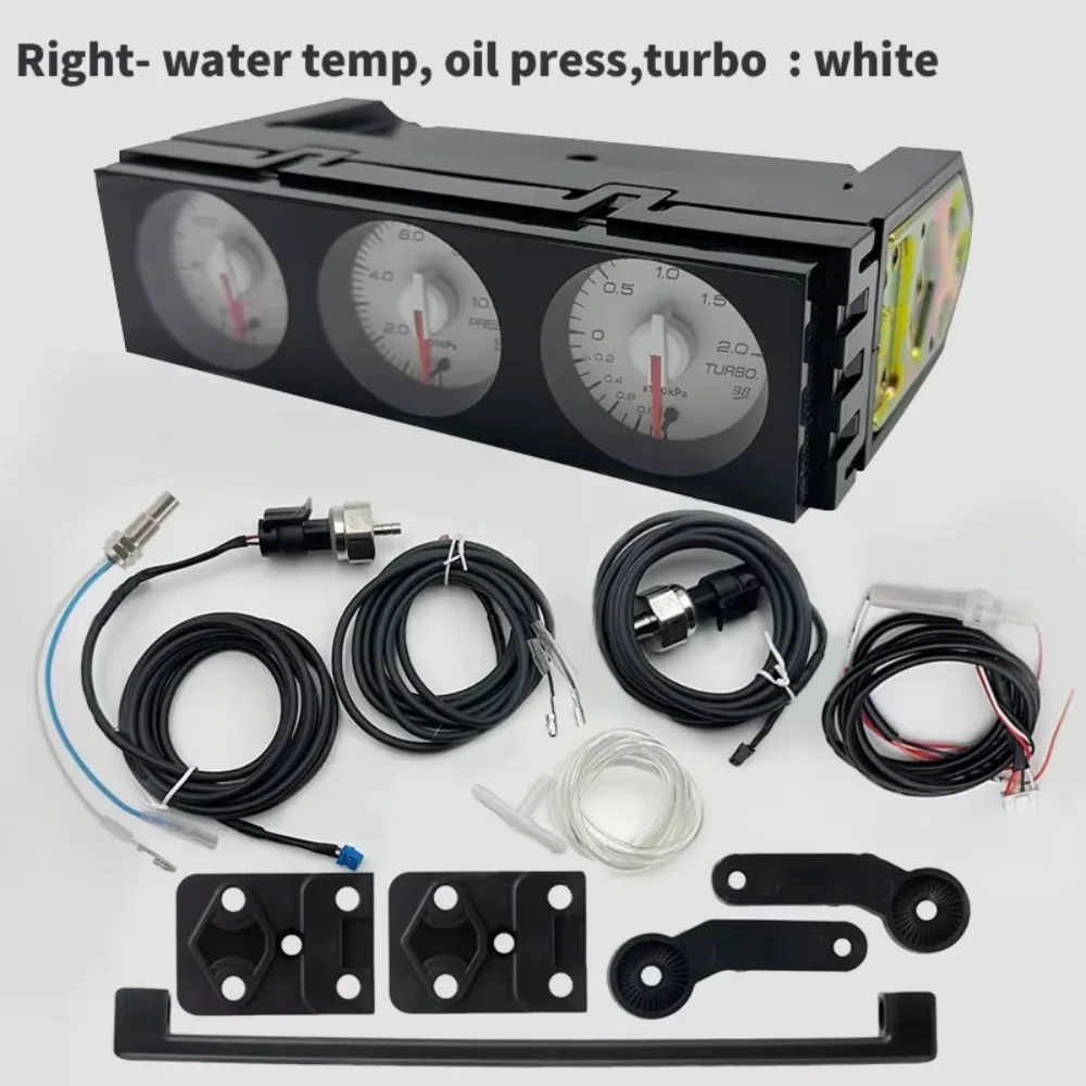 Universal Car Head-up Display HUD Temp Oil Pressure Turbo 10 Background Light Colors Available