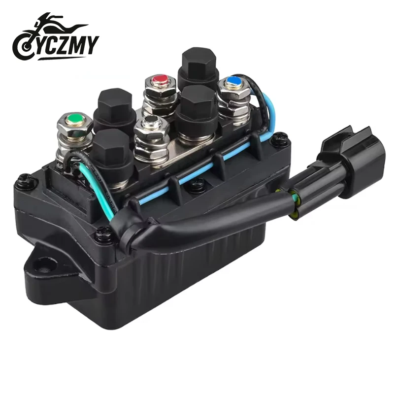 

Trim Tilt Relay 61A-81950 For YAMAHA Outboard Engine Motors 2 Stroke 60HP To 200HP 61A-81950-00 boat engine parts