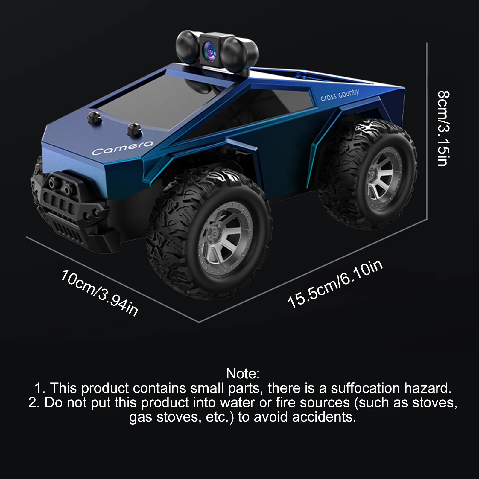 

WiFi RC Car 1:28 Scale RC Car 2.4G WiFi Remote Control Car with HD Camera LED Lights APP Controlled Off-Road Vehicle