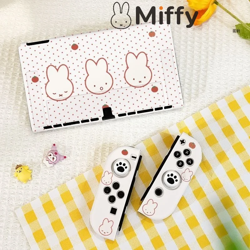 Nintendo Console Switch Oled - Casing Konsol Anime Miffy untuk Nintendo