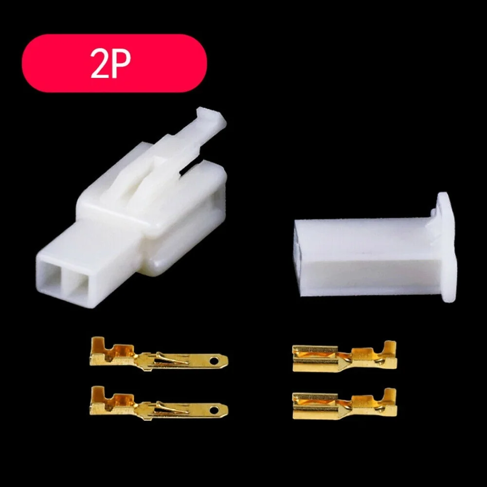 2 3 4 6 Pin Housing Automotive Connector Kit High Conductivity Copper 2.8mm Terminal Size Male And Female Types