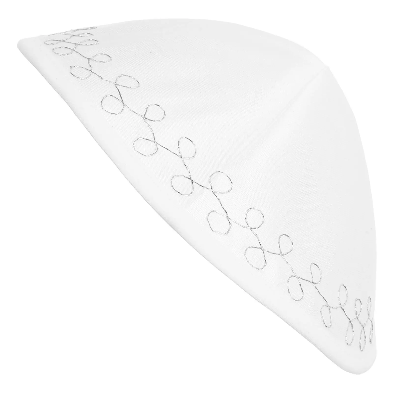 

Белая кипа для мужчин - традиционная еврейская молитвенная шапка для Шаббата, свадьбы, Митцавы, праздников, религиозных мероприятий, для подростков и взрослых