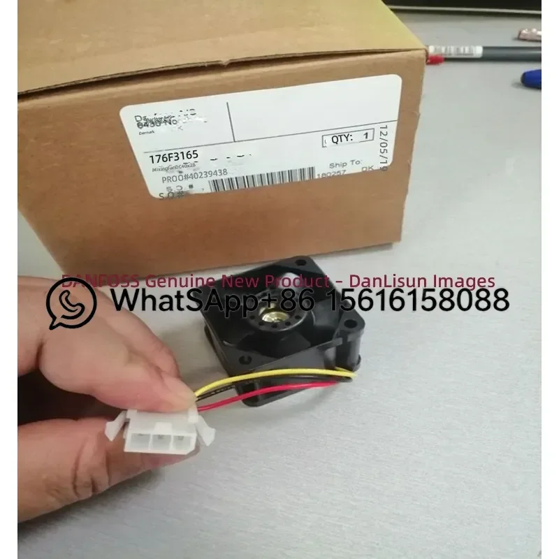 176F3165 Danfoss Inverter Cooling Fan 40x28mm Original Replacement Part for VFD Drive Motor Blower High Quality New